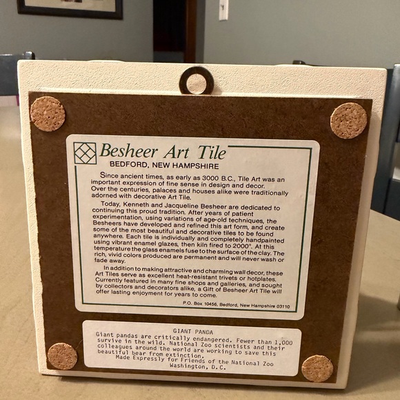 Panda Decorative Tile - Picture 3 of 9